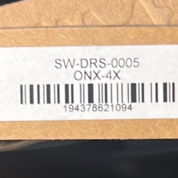 NWT SKIMS Black Swim Tank Dress size 4x - Picture 4 of 11